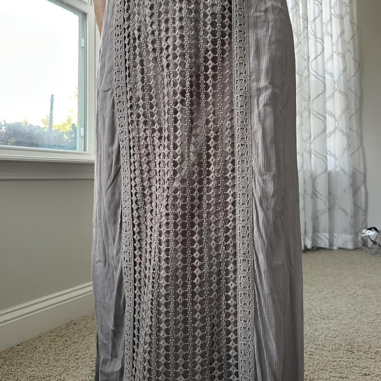 Chico's Women's Brown and Tan Skirt