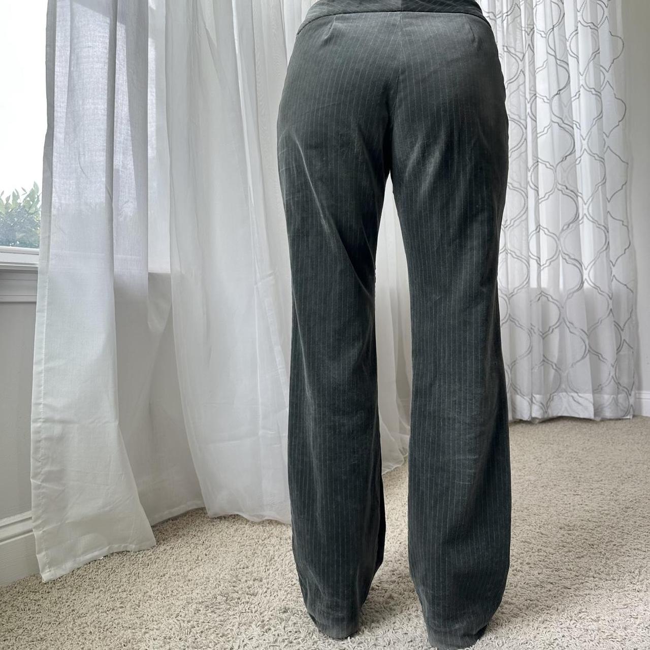 Women's Green and Cream Trousers