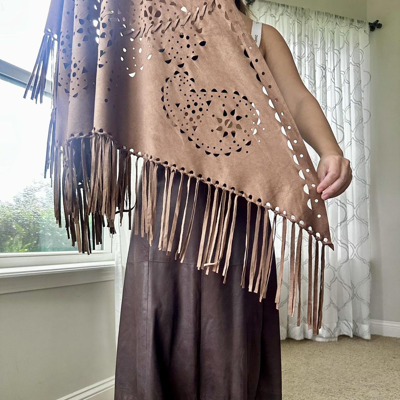Women's Brown Scarf-wraps