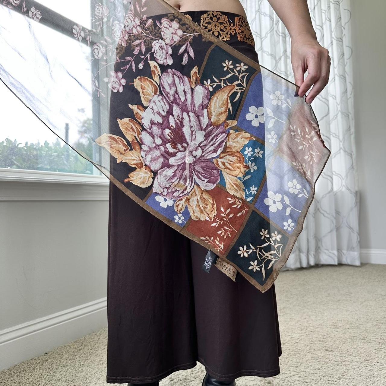 Women's Brown Scarf-wraps