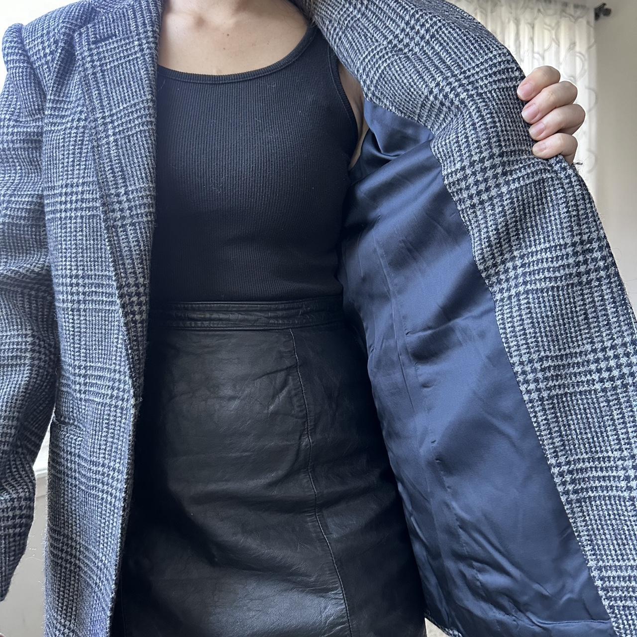 Ralph Lauren Women's Navy and Grey Jacket