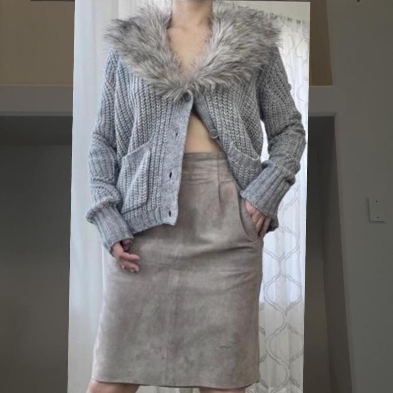 Women's Brown and Tan Skirt