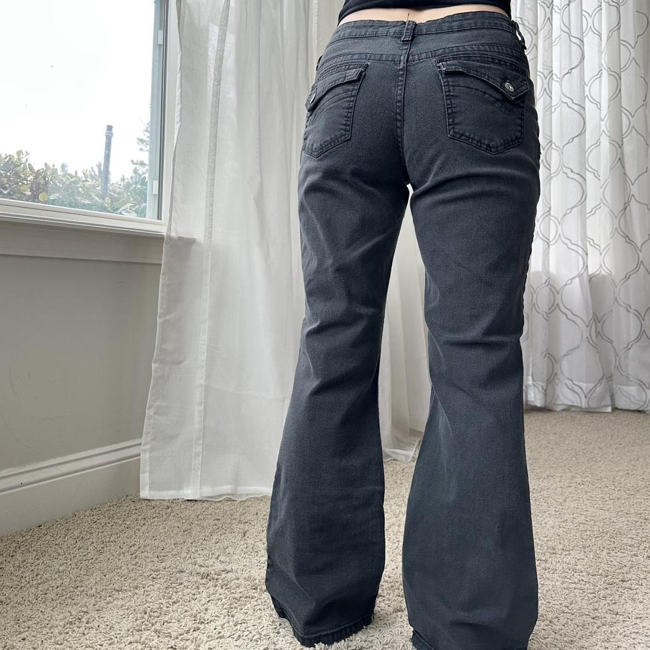 Faded Glory Women's Black and Grey Jeans