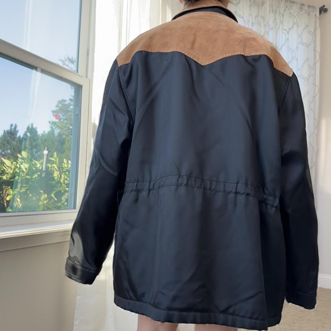 Women's Black and Tan Jacket