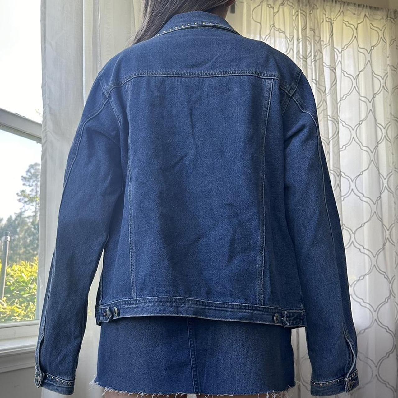 Women's Blue and Silver Jacket