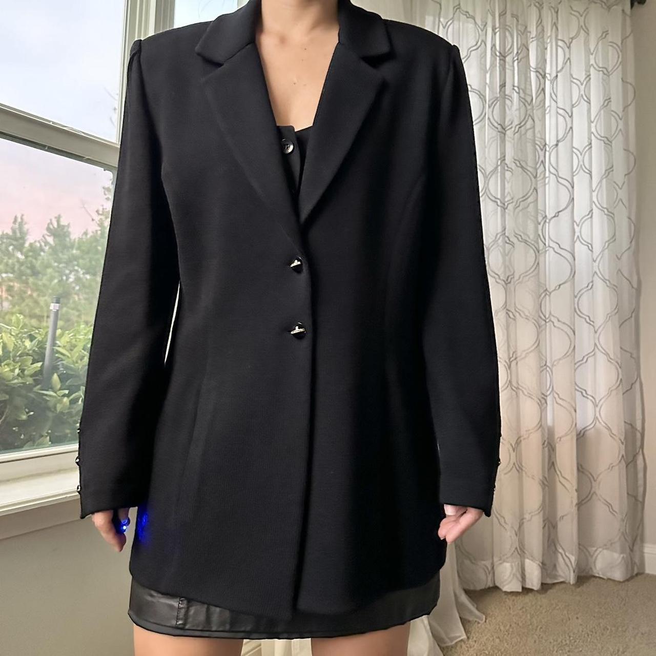St. John Women's Black and Gold Jacket