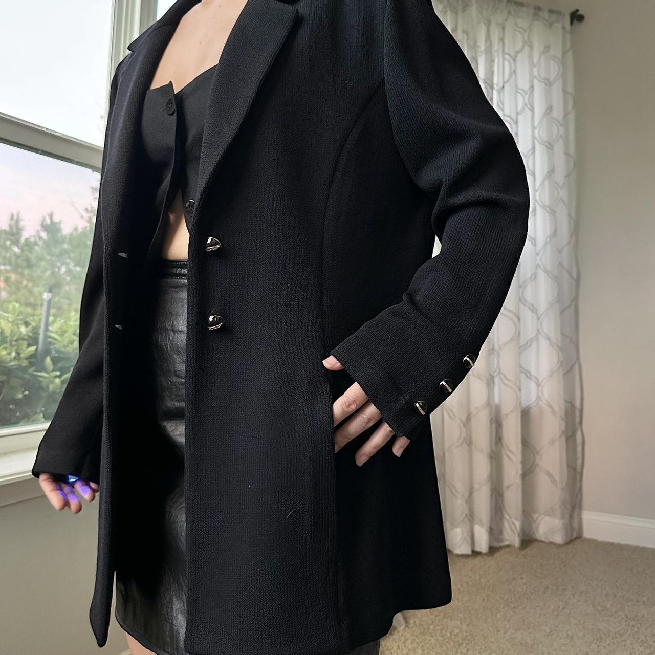 St. John Women's Black and Gold Jacket