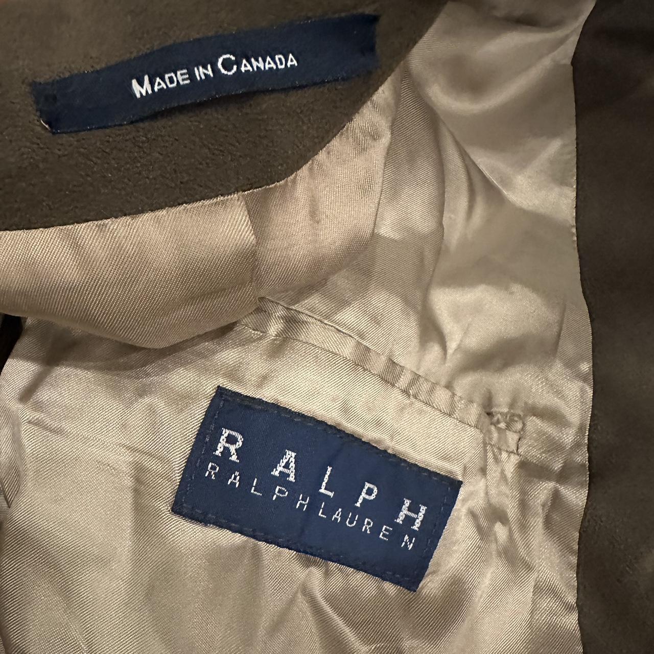 Ralph Lauren Women's Brown and Khaki Jacket