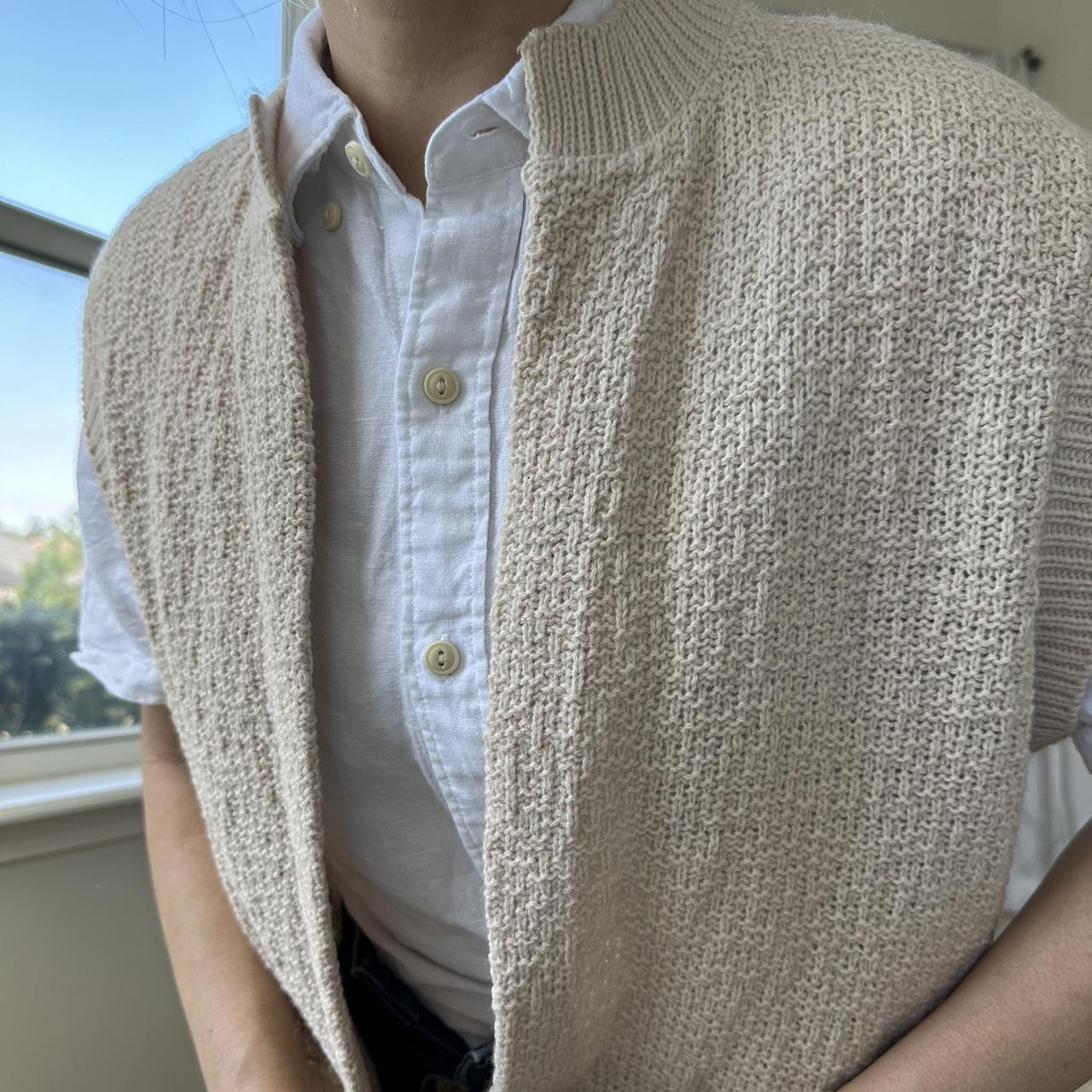 Women's Cream Gilet