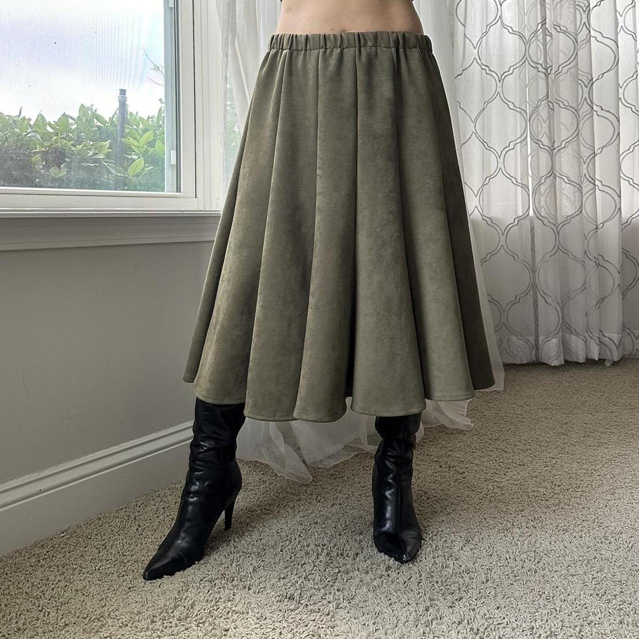 Women's Green Skirt
