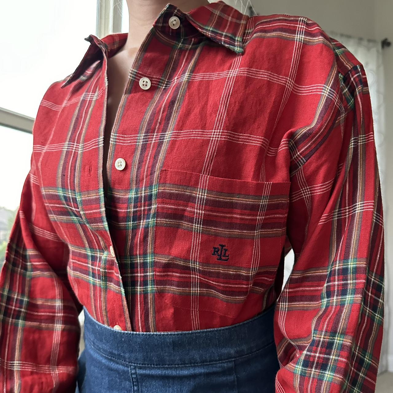 Ralph Lauren Women's Red Shirt