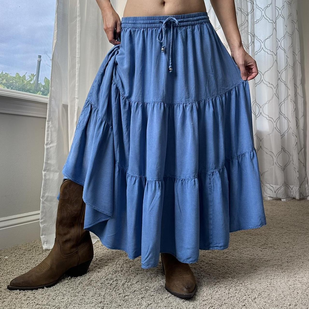 Women's Blue Skirt