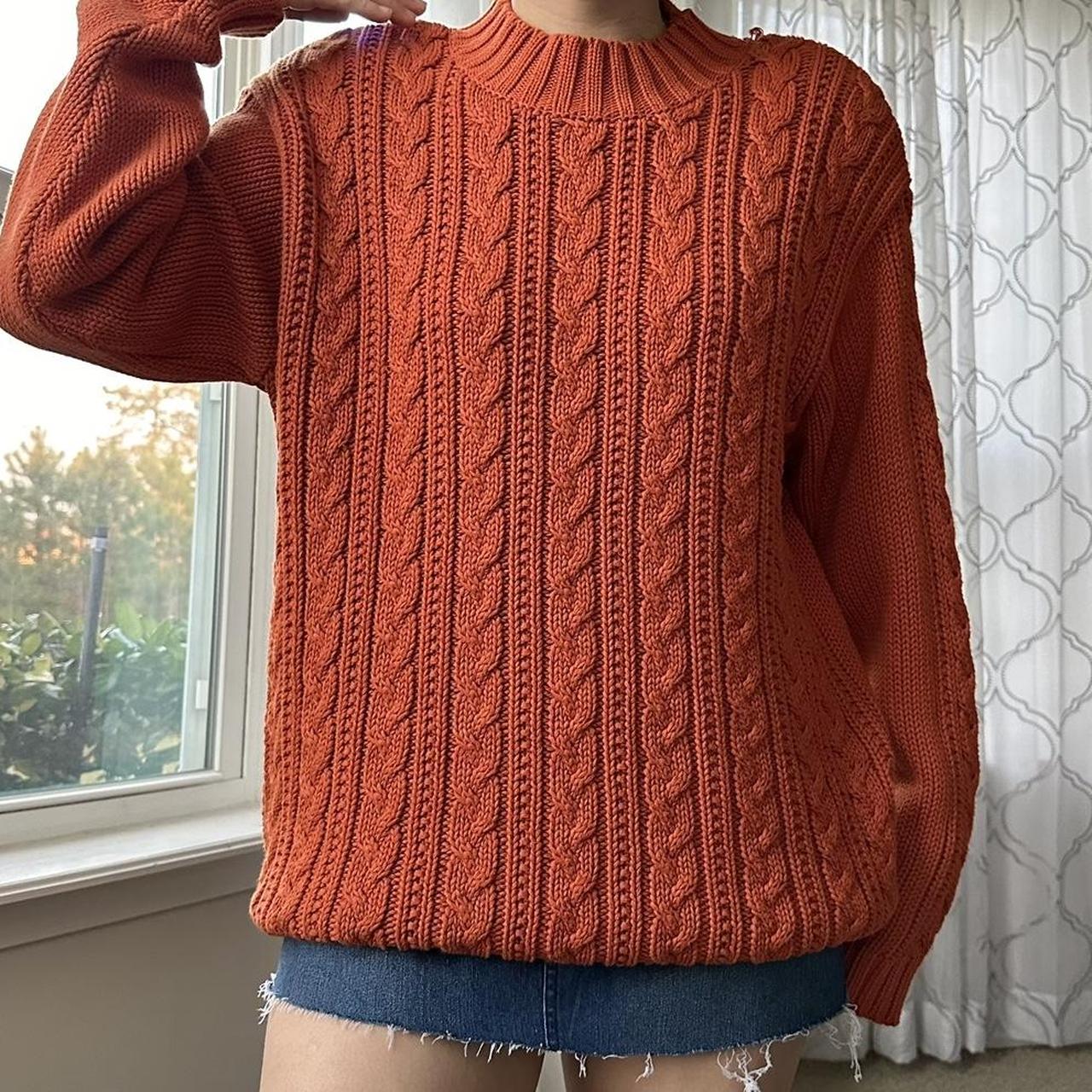 Women's Orange Jumper