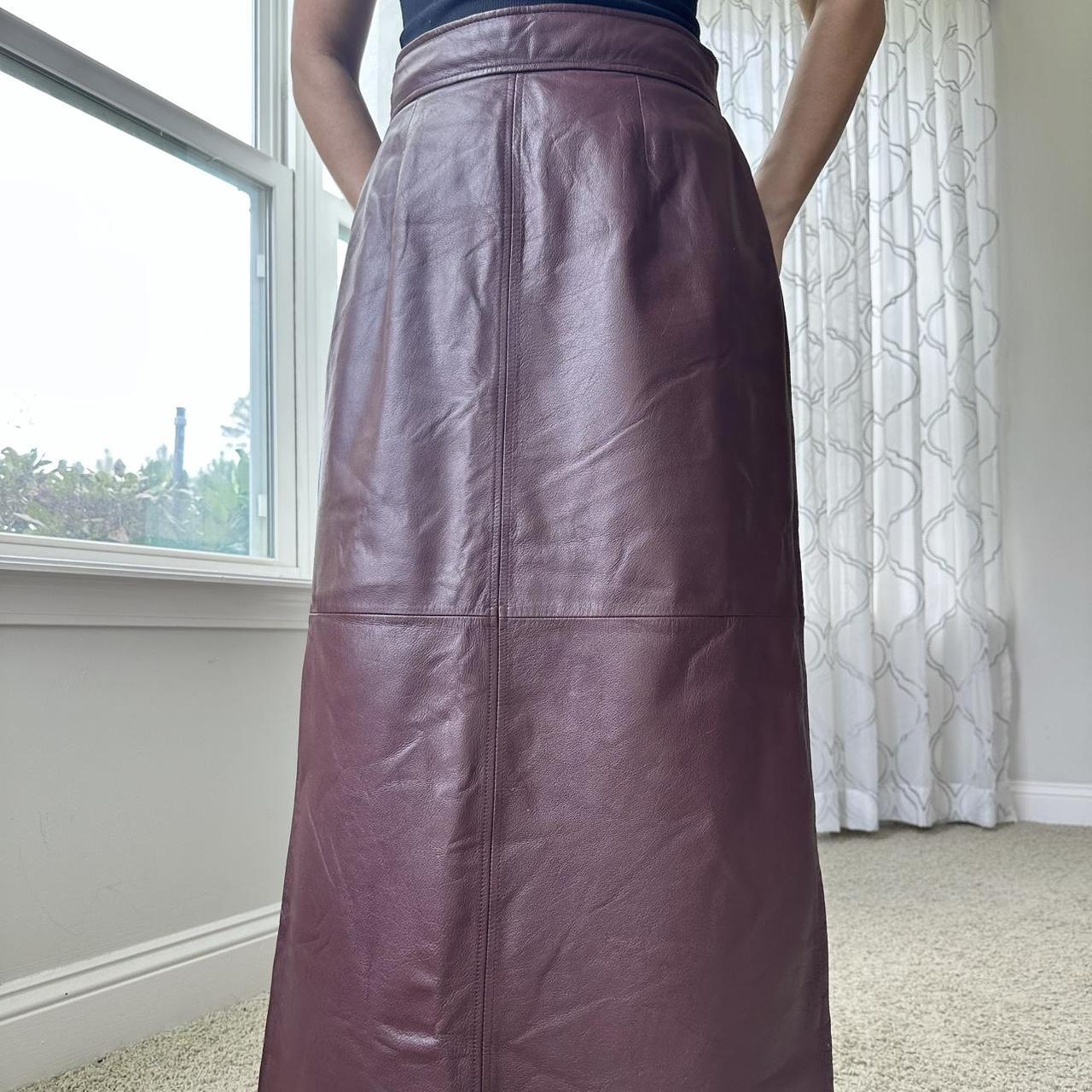 Preston & York Women's Burgundy Skirt