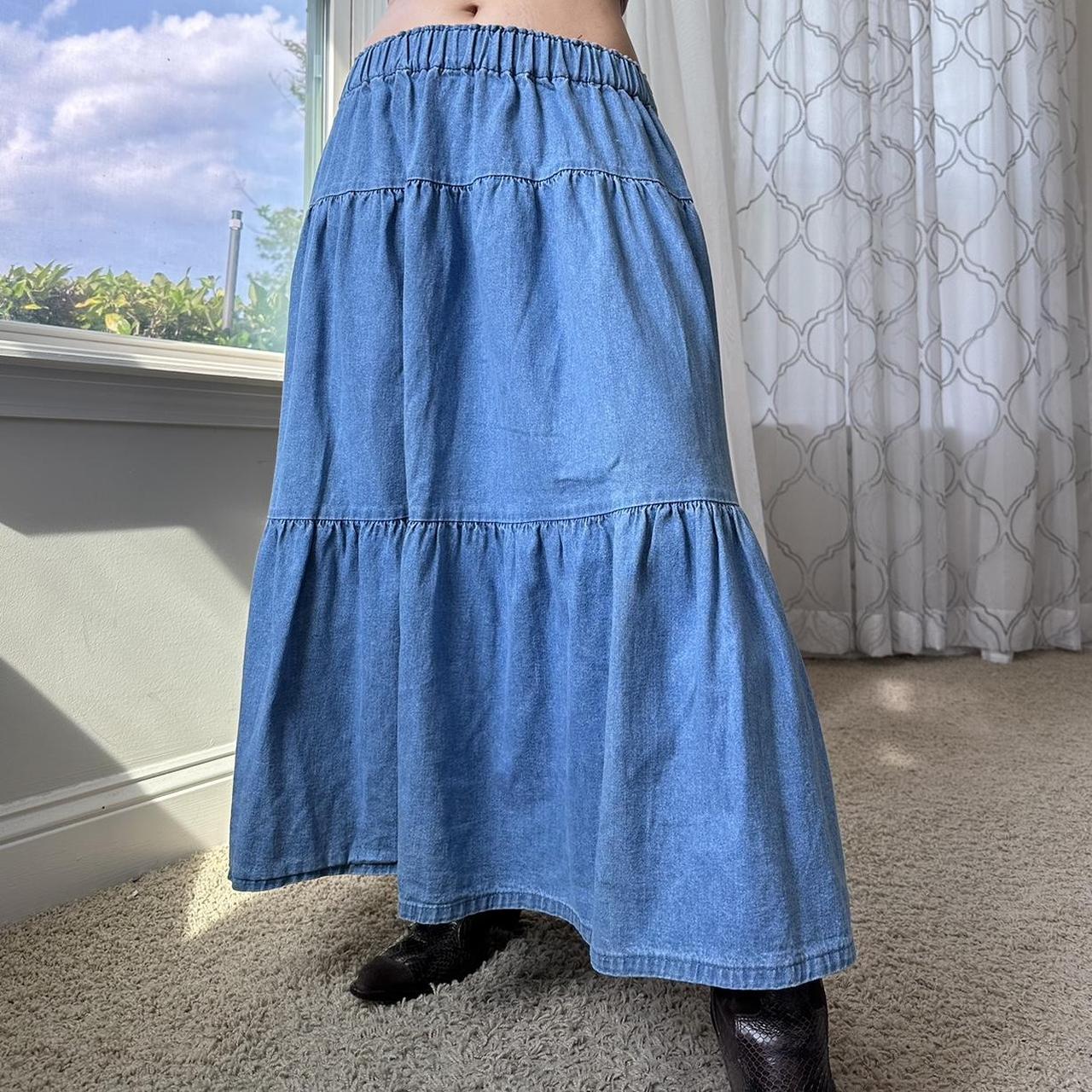 Women's Blue Skirt