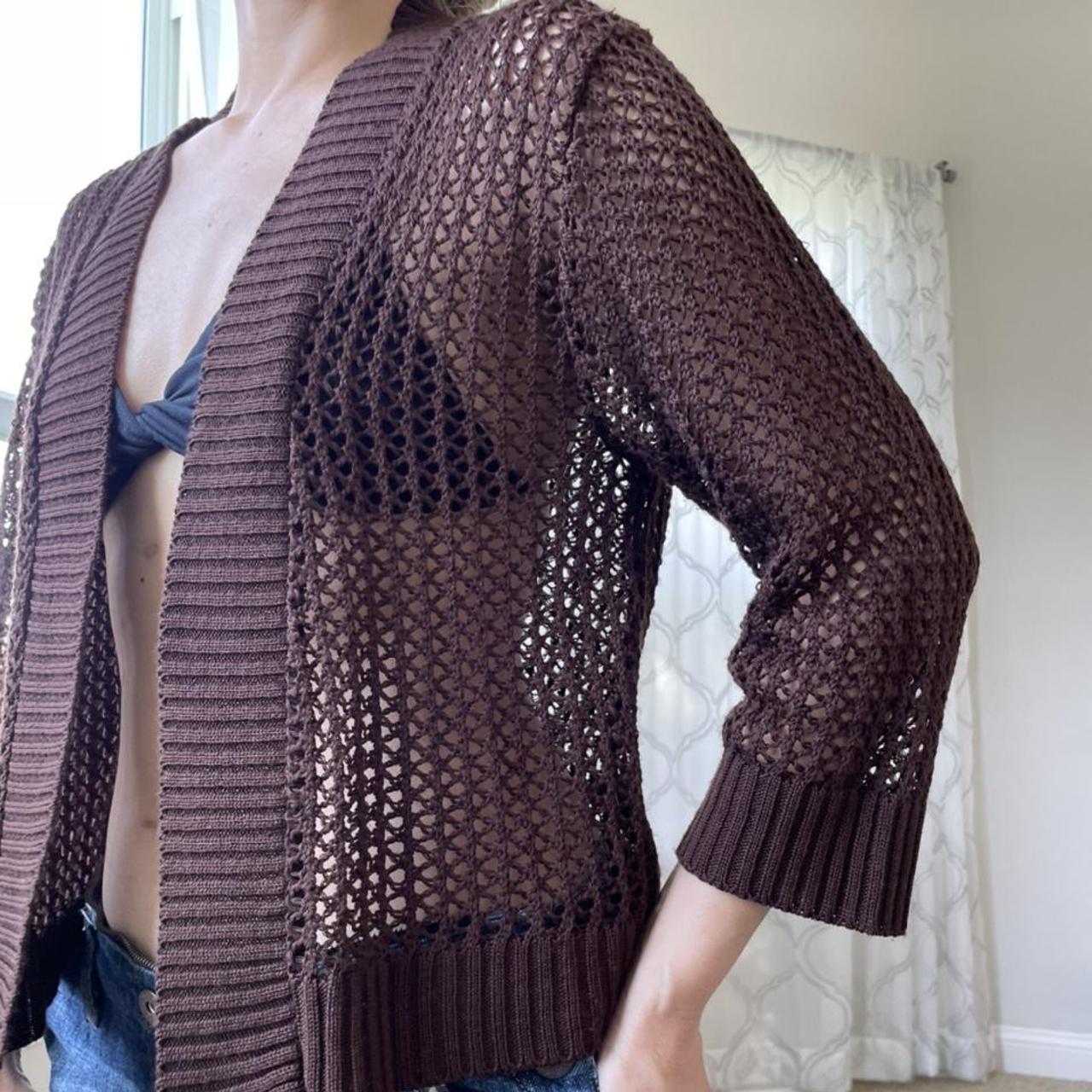 Women's Brown Cardigan