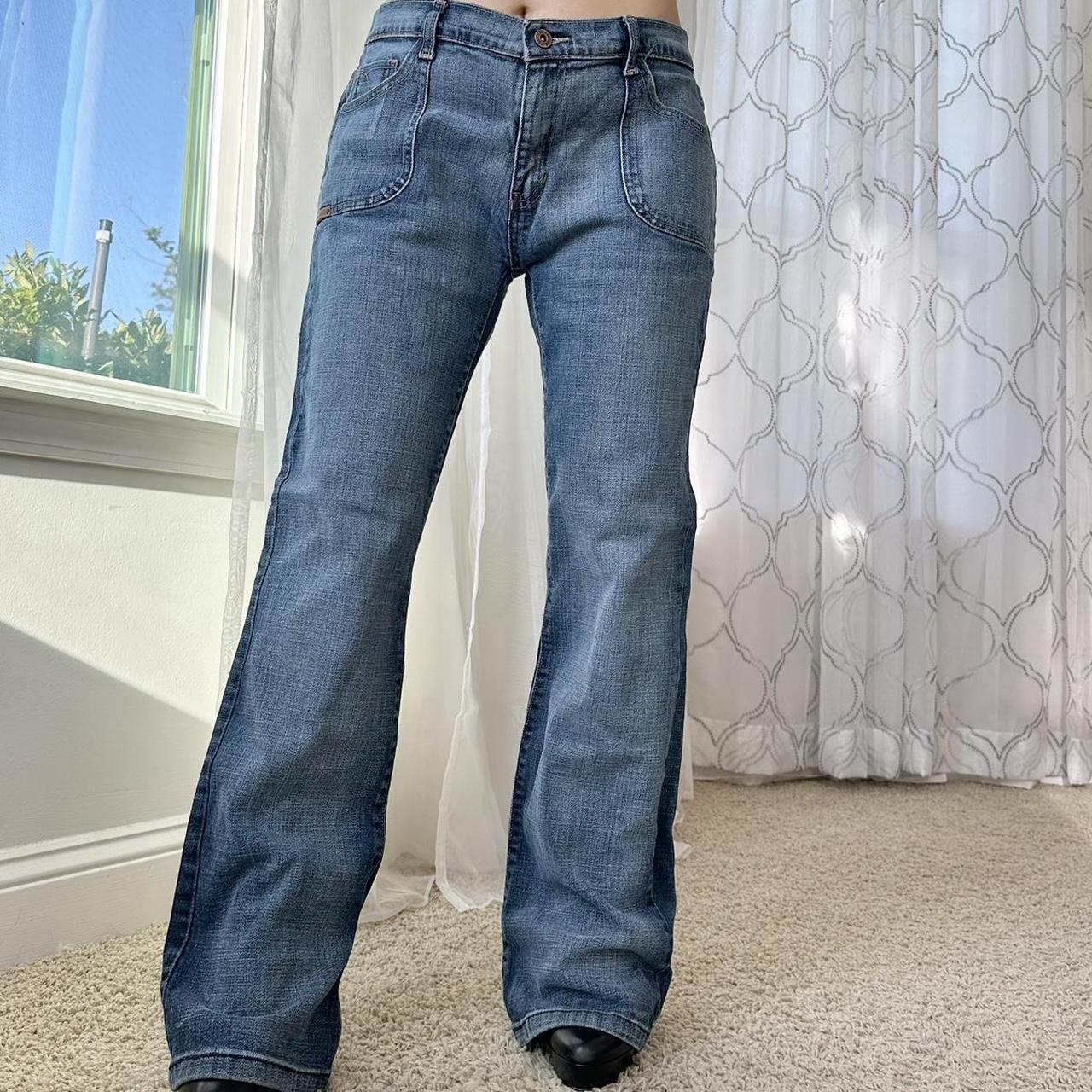 Women's Blue and Navy Jeans