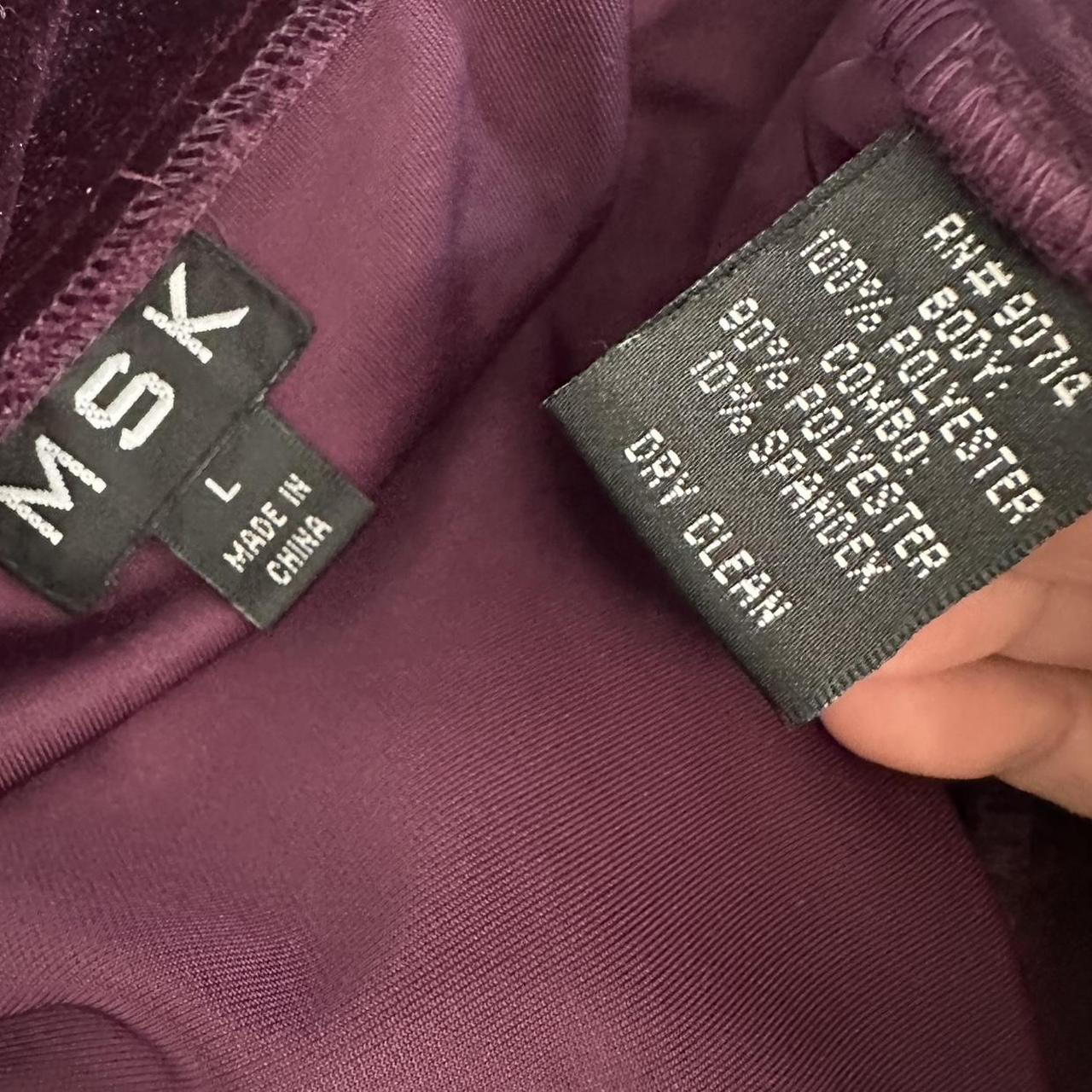 MSK Women's Purple Blouse