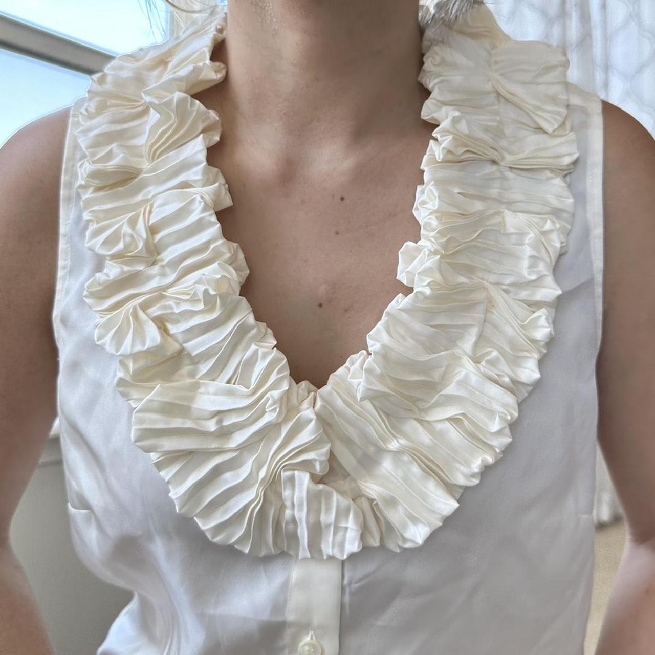 J.Crew Women's Cream Blouse