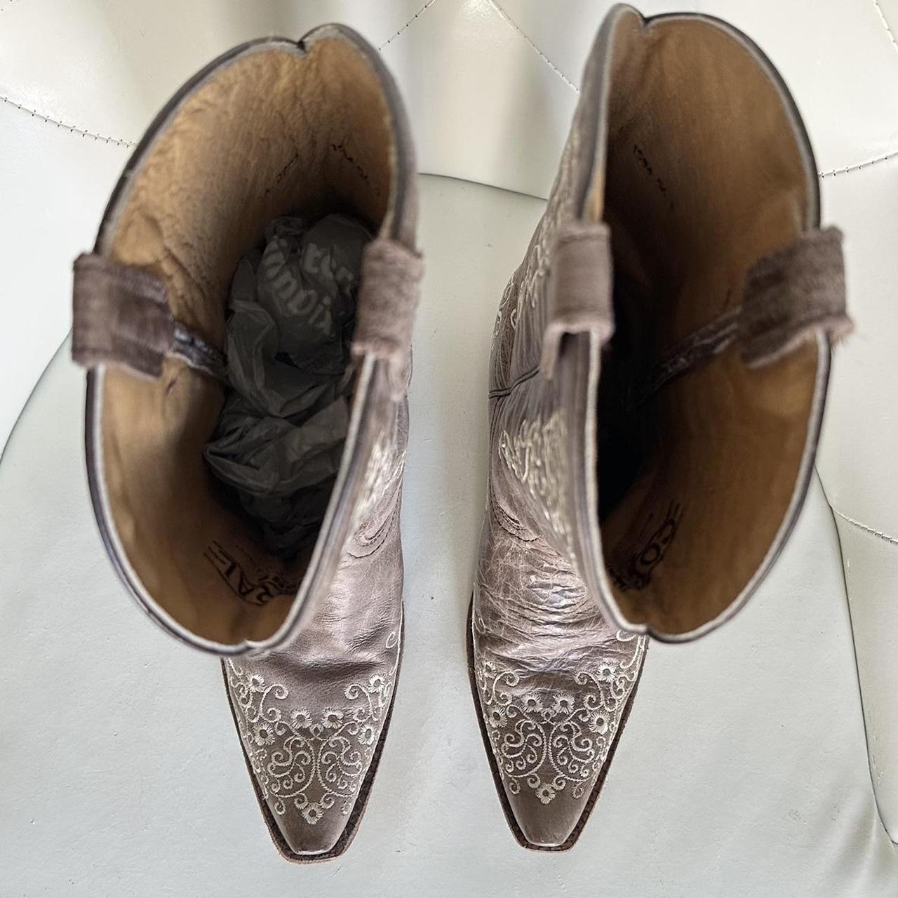 Corral Boots Women's Brown and Cream Boots