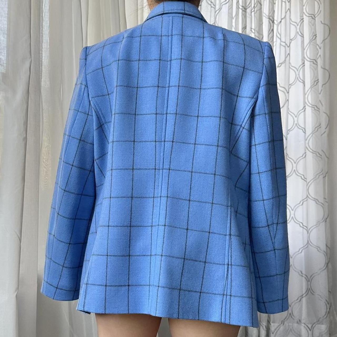 Talbots Women's Blue and Black Jacket