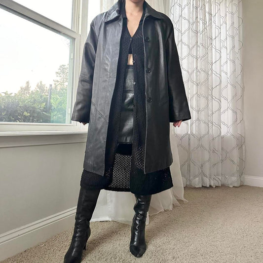 Coldwater Creek Women's Black Coat