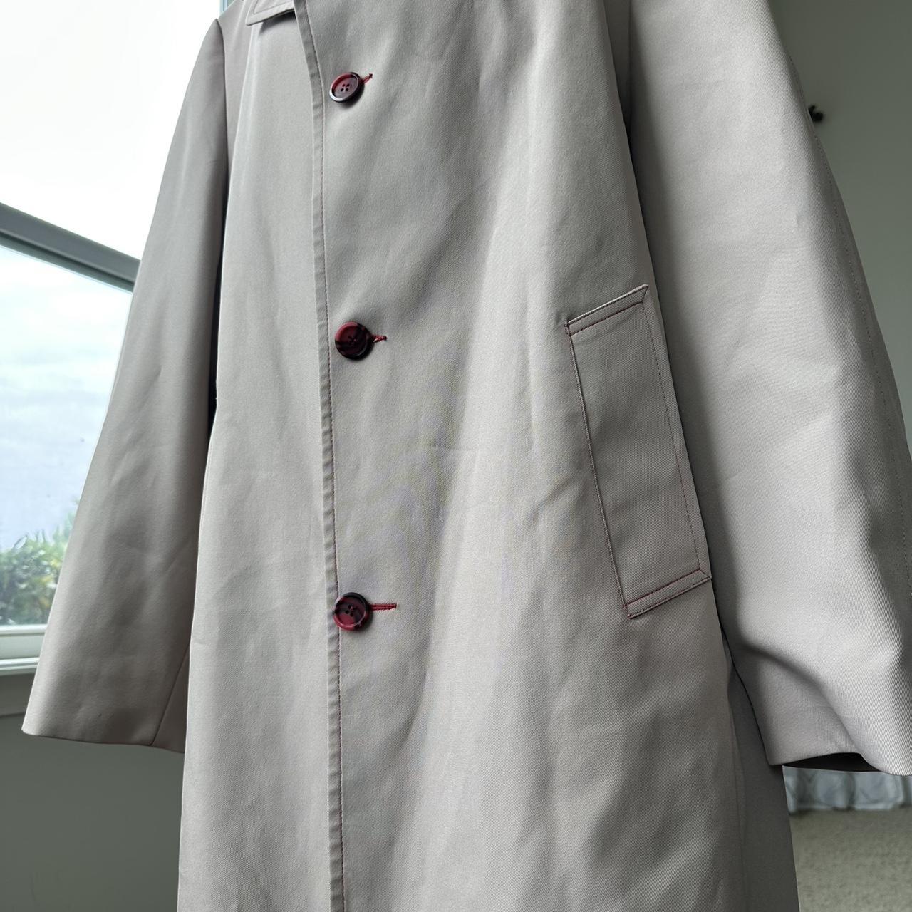 Women's Cream and Red Coat