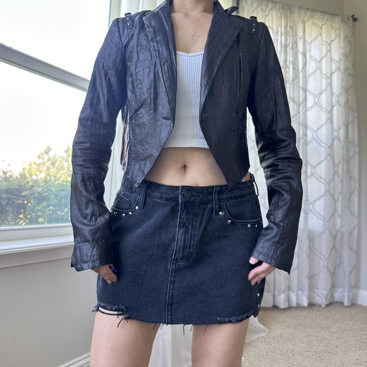Guess Women's Black and Brown Jacket