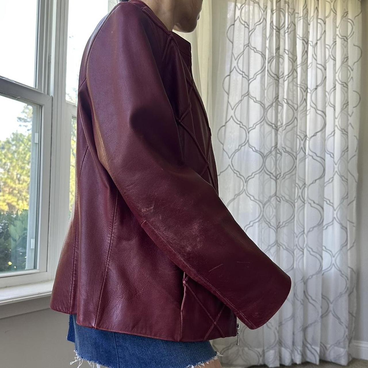 Mossimo Women's Burgundy and Red Jacket