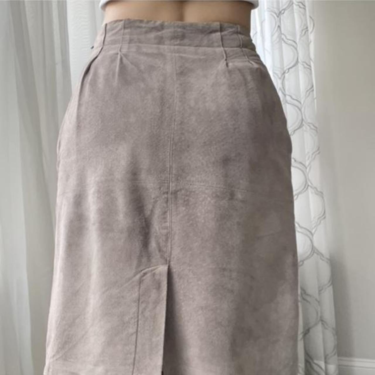 Women's Brown and Tan Skirt