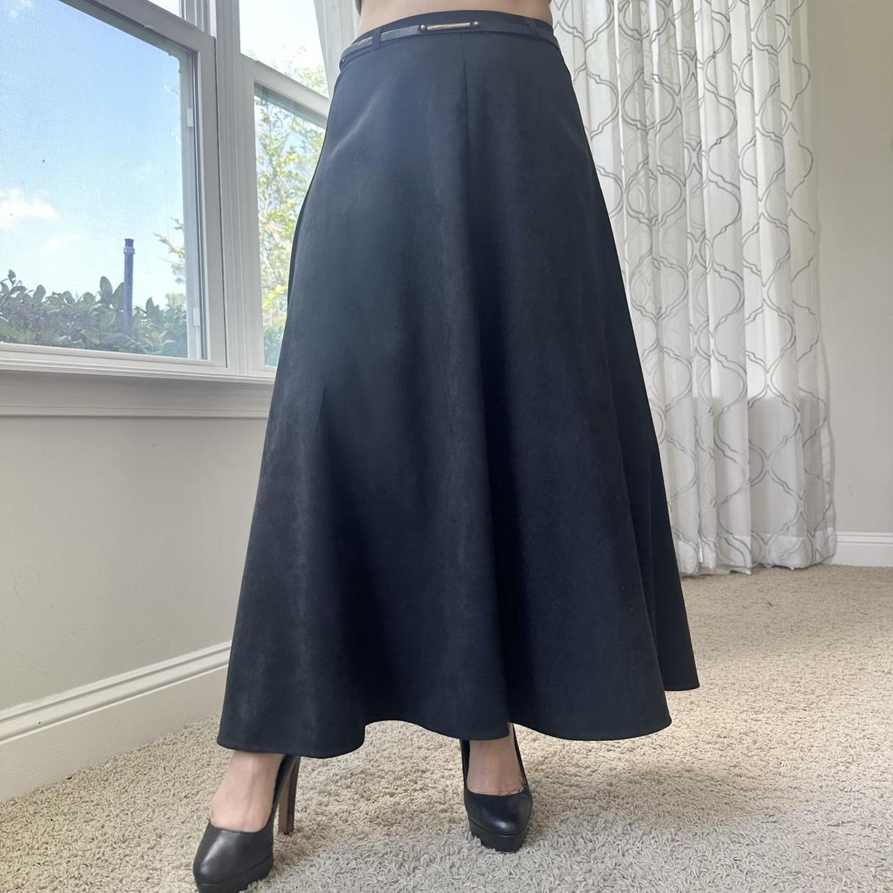 Focus 2000 Women's Black and Silver Skirt