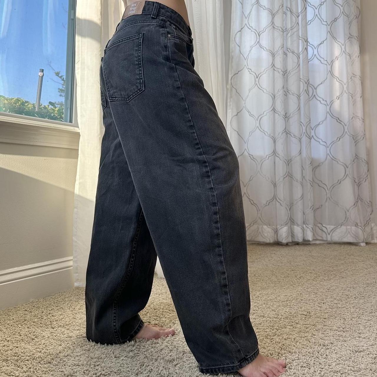 We The Free Women's Grey and Black Jeans
