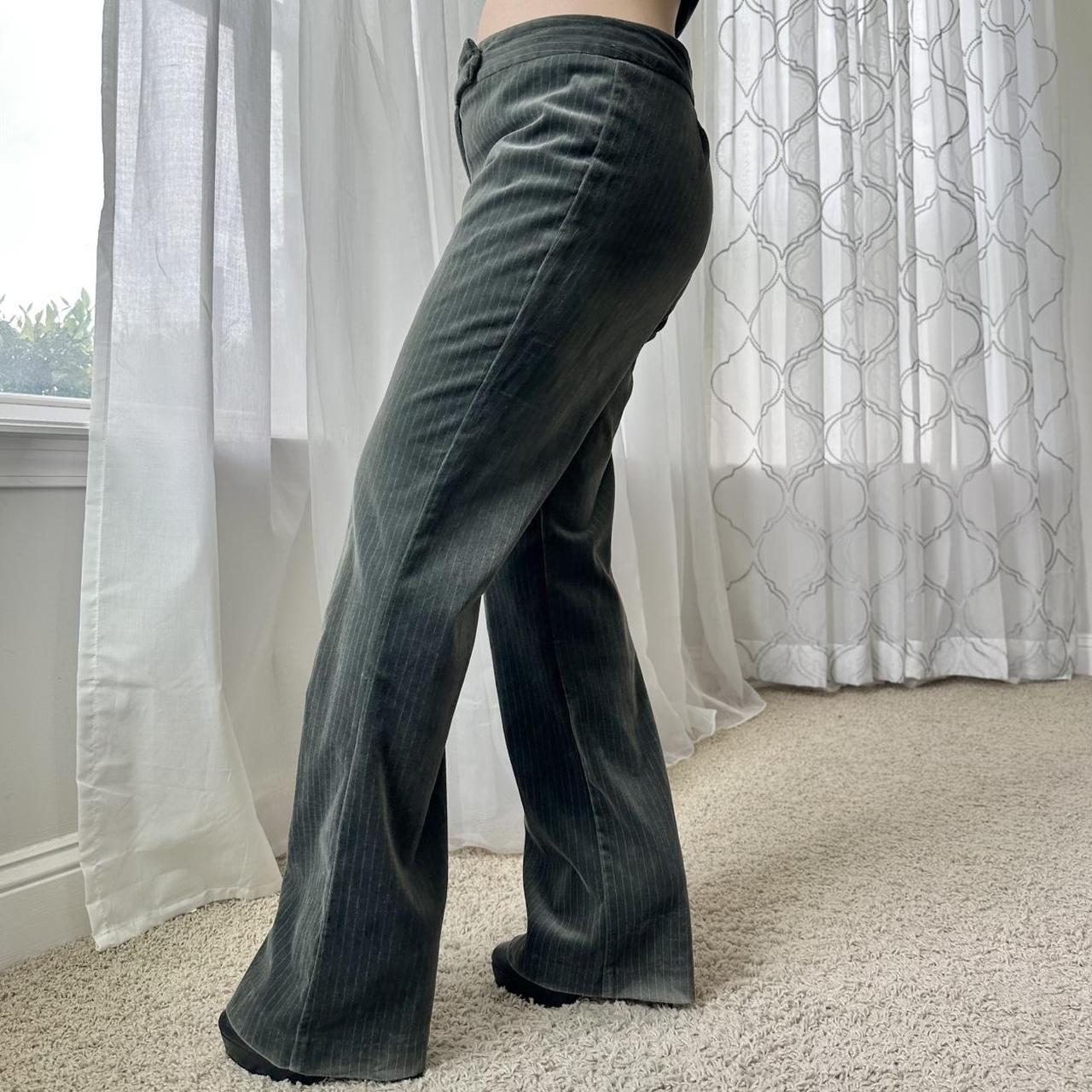 Women's Green and Cream Trousers