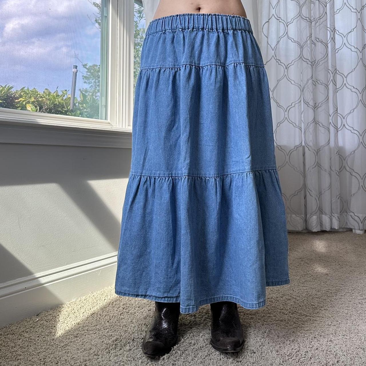 Women's Blue Skirt