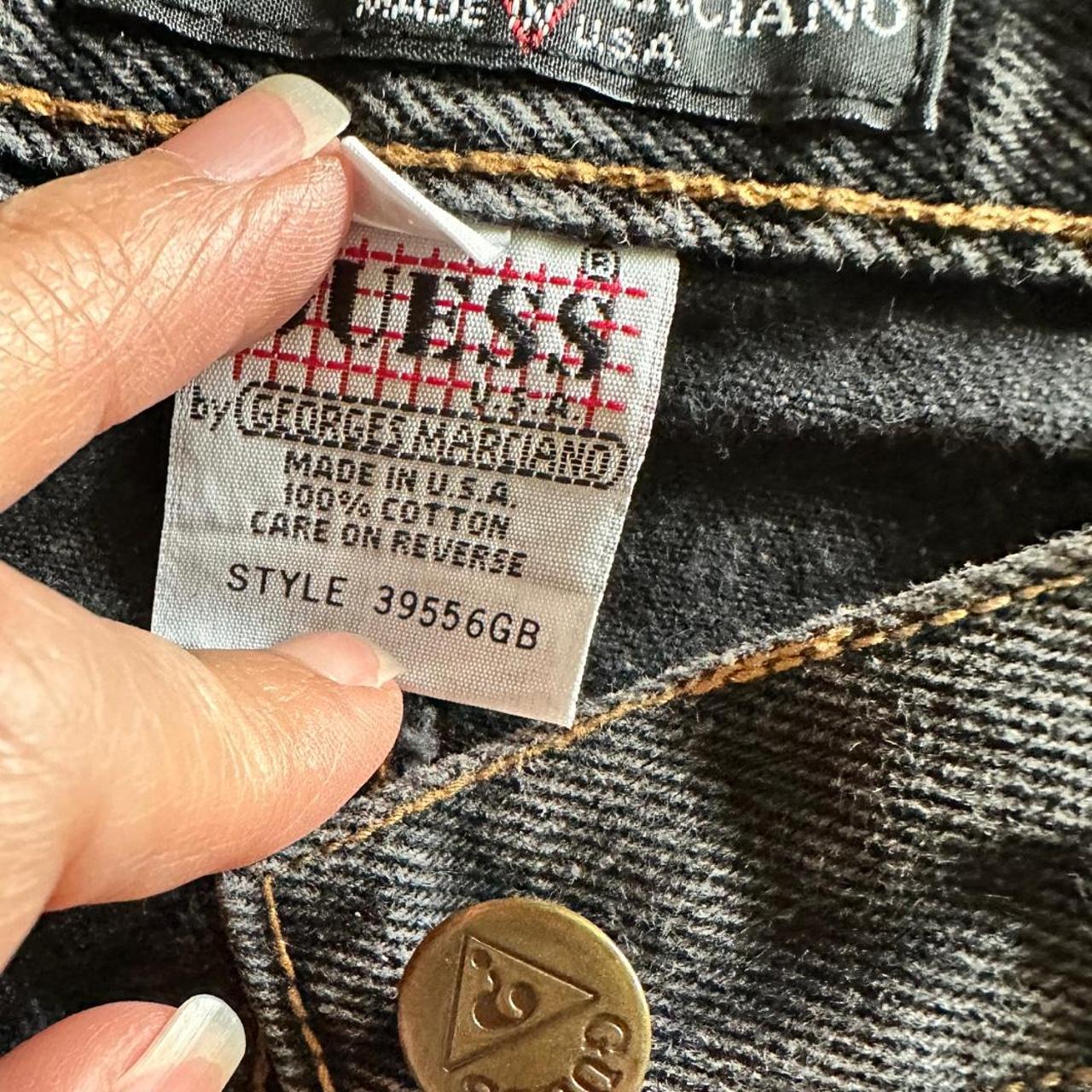 Guess U.S.A. Women's Black and Grey Skirt