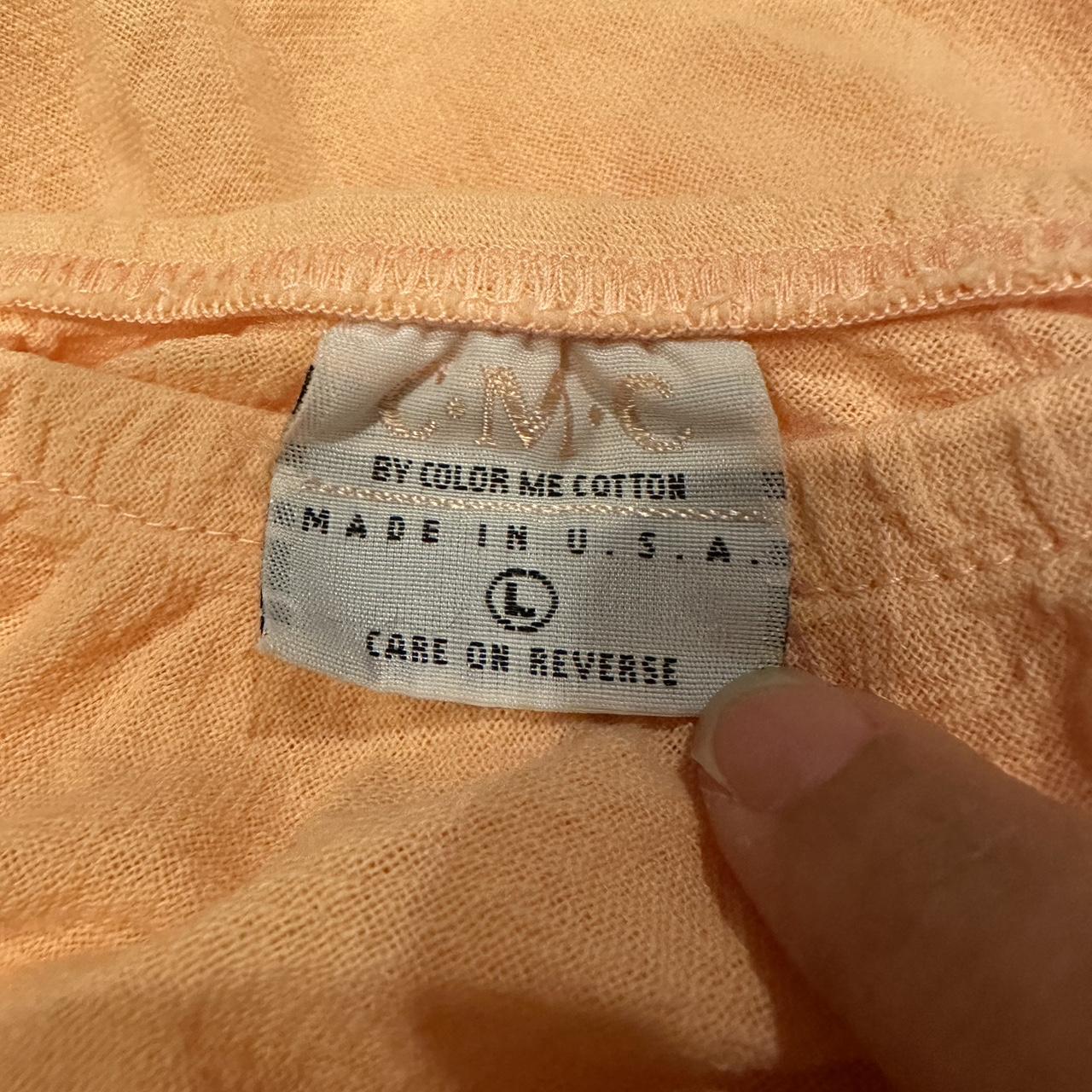 Women's Orange and Pink Skirt
