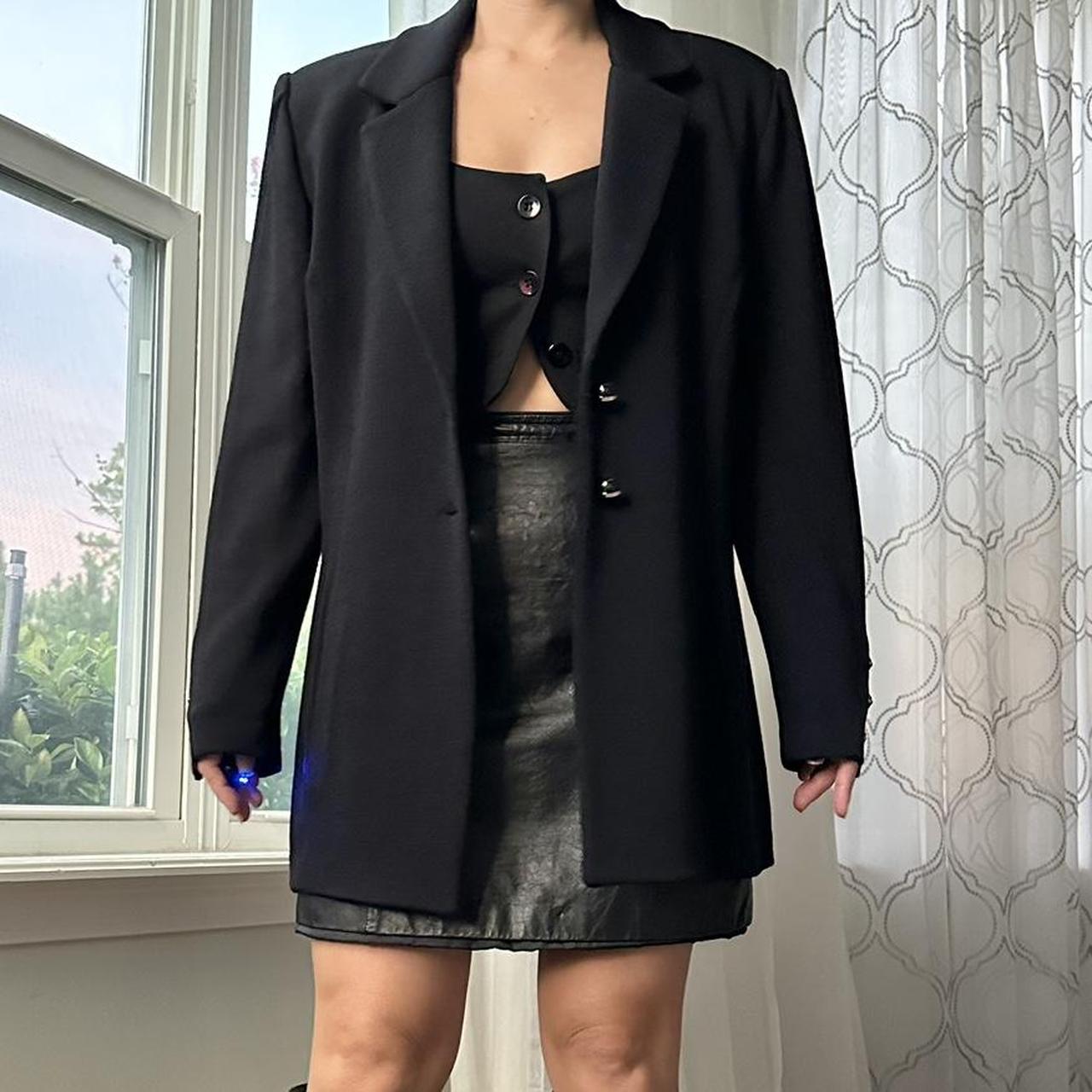 St. John Women's Black and Gold Jacket