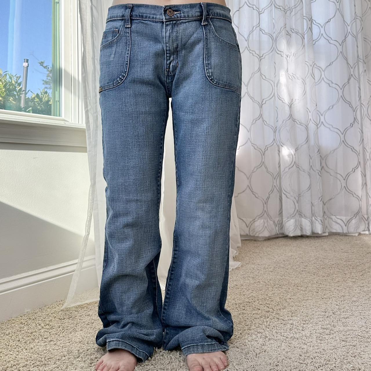 Women's Blue and Navy Jeans