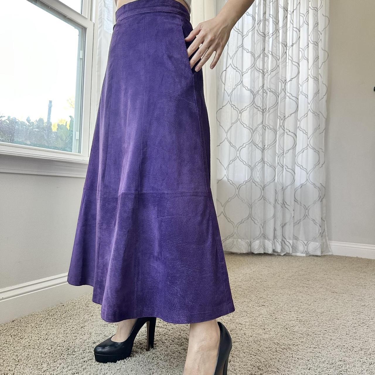 Bagatelle Women's Purple Skirt