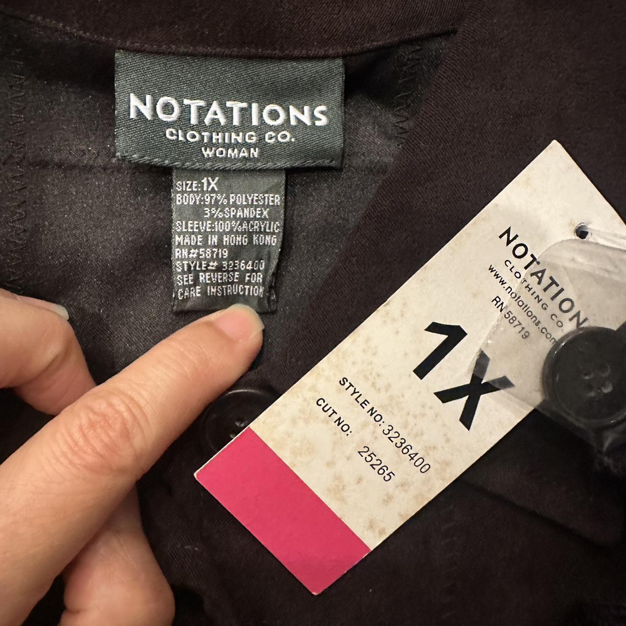 Notations Women's Brown Jacket
