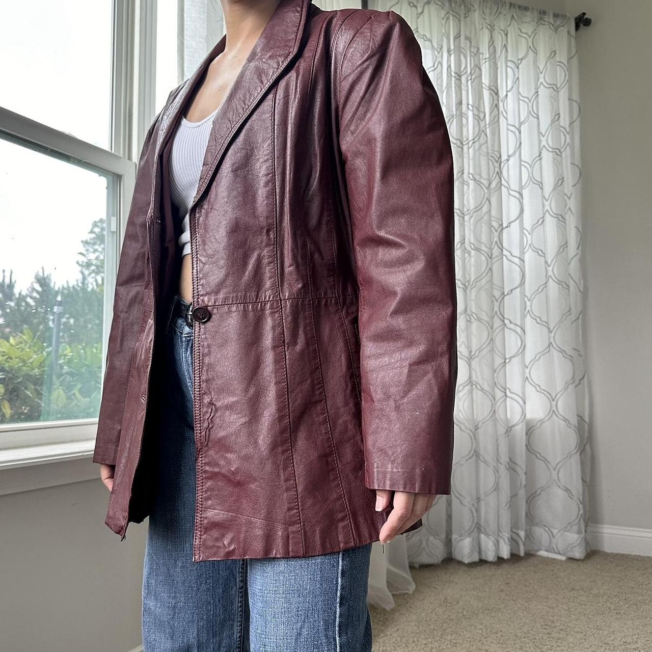 Women's Burgundy Jacket