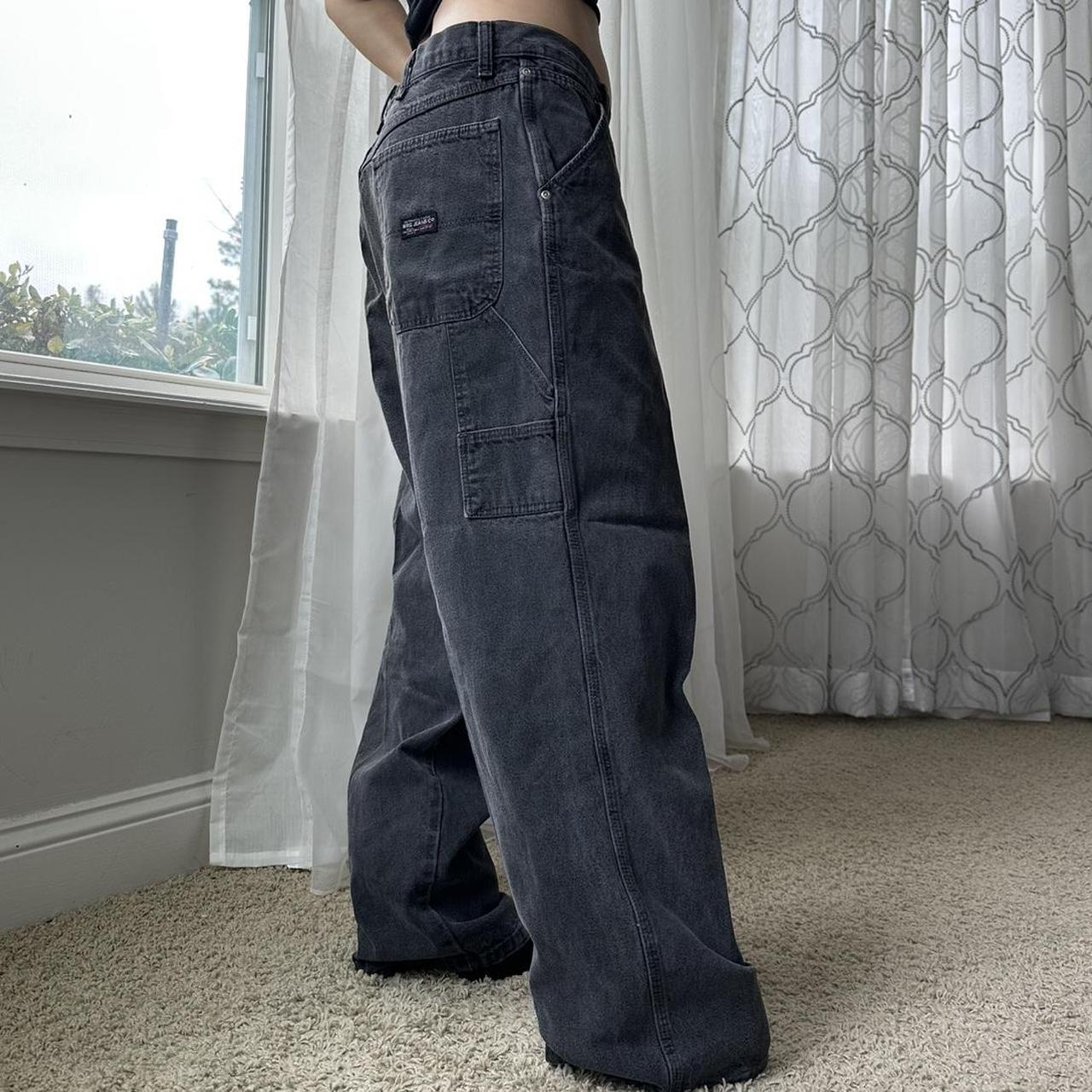 Wrangler Women's Black and Grey Jeans
