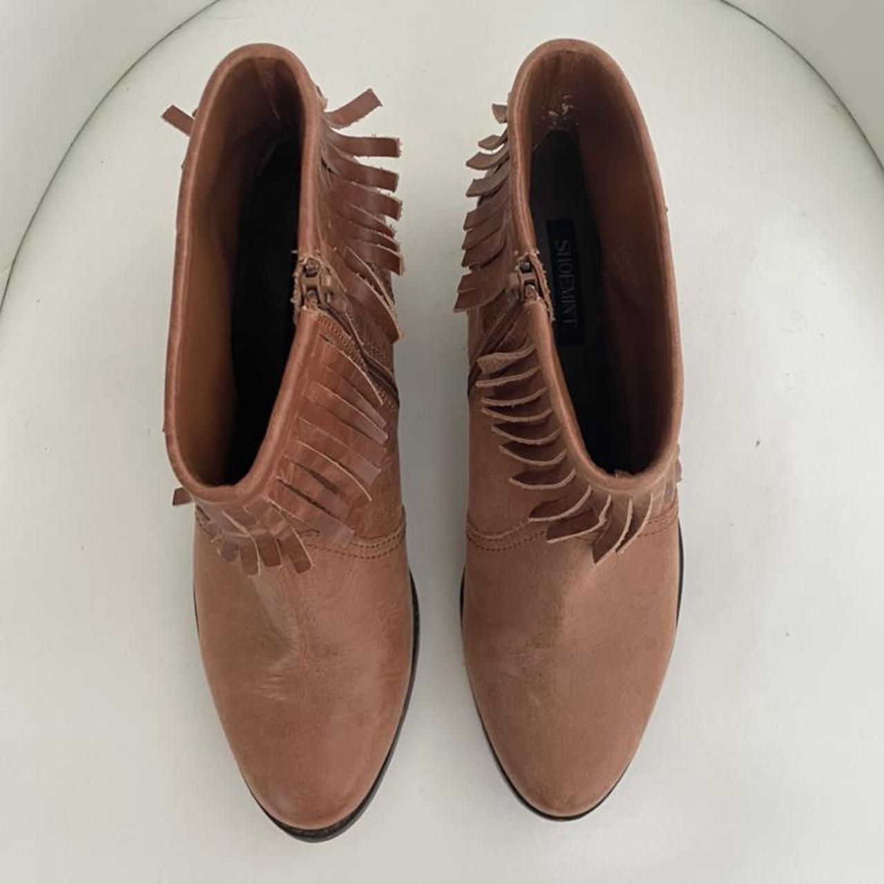 Women's Brown and Tan Boots