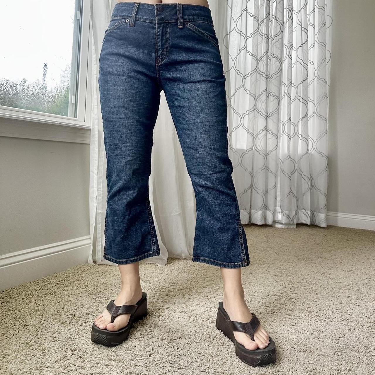 Levi's Women's Blue and Navy Jeans