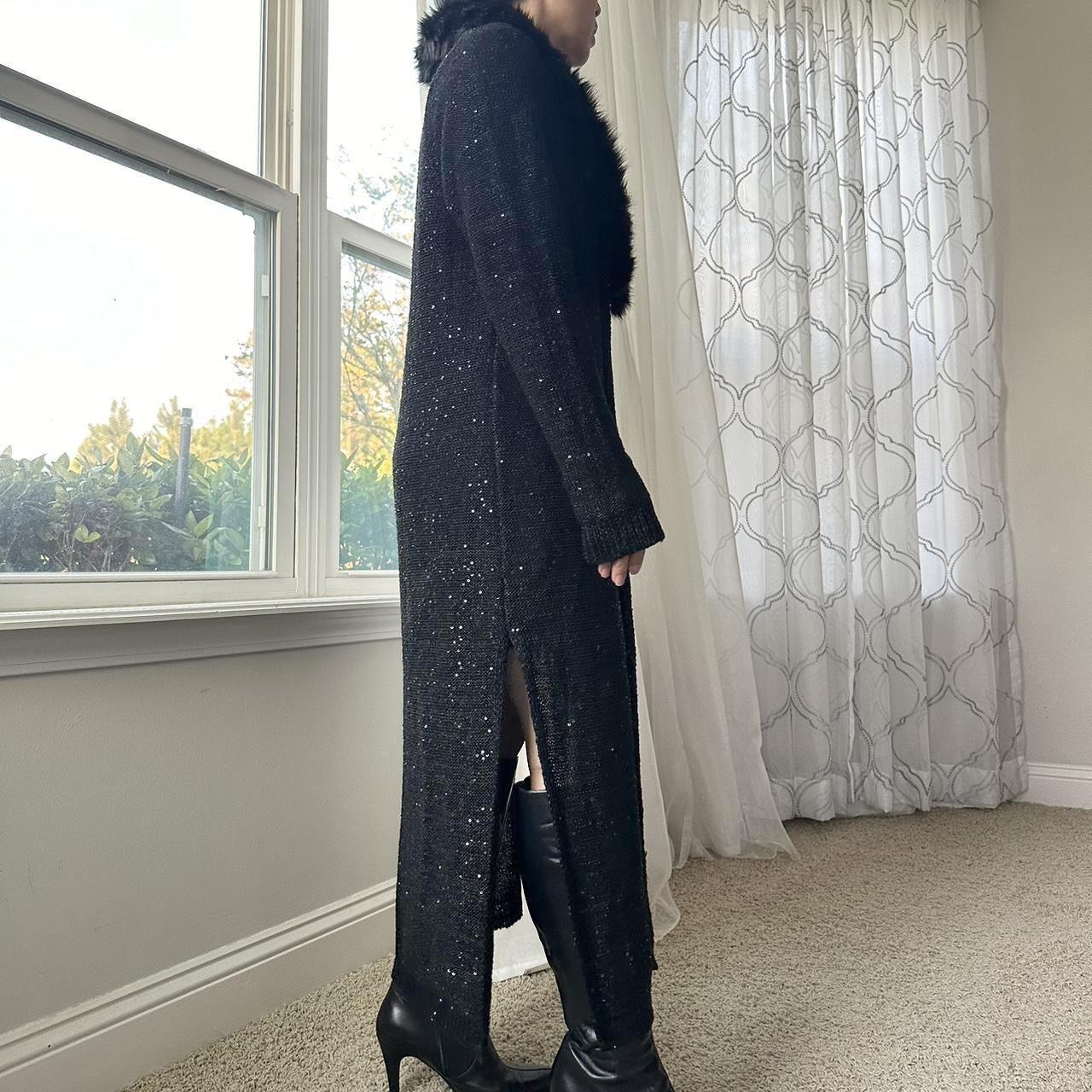 White House Black Market Women's Black Coat